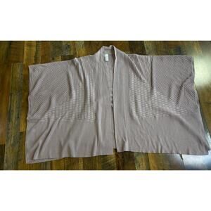 Lululemon Dream Weaver Wrap Sweater Boolux Bamboo Tencel Cashmere Smoky Blush